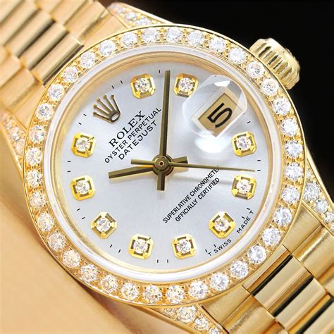 rolex datejust presiendet diamond bezel|Rolex Datejust diamond bezel price.